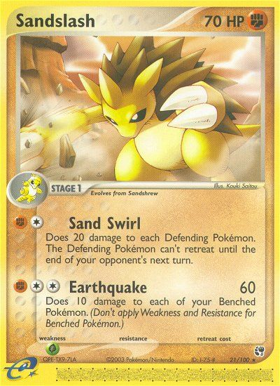 Sandslash (21/100) [EX: Sandstorm] | GnG Games