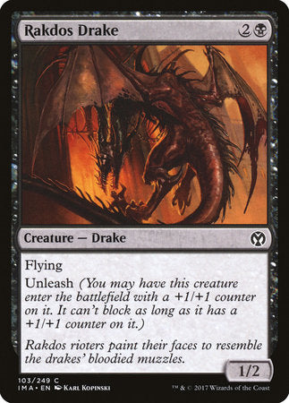 Rakdos Drake [Iconic Masters] | GnG Games