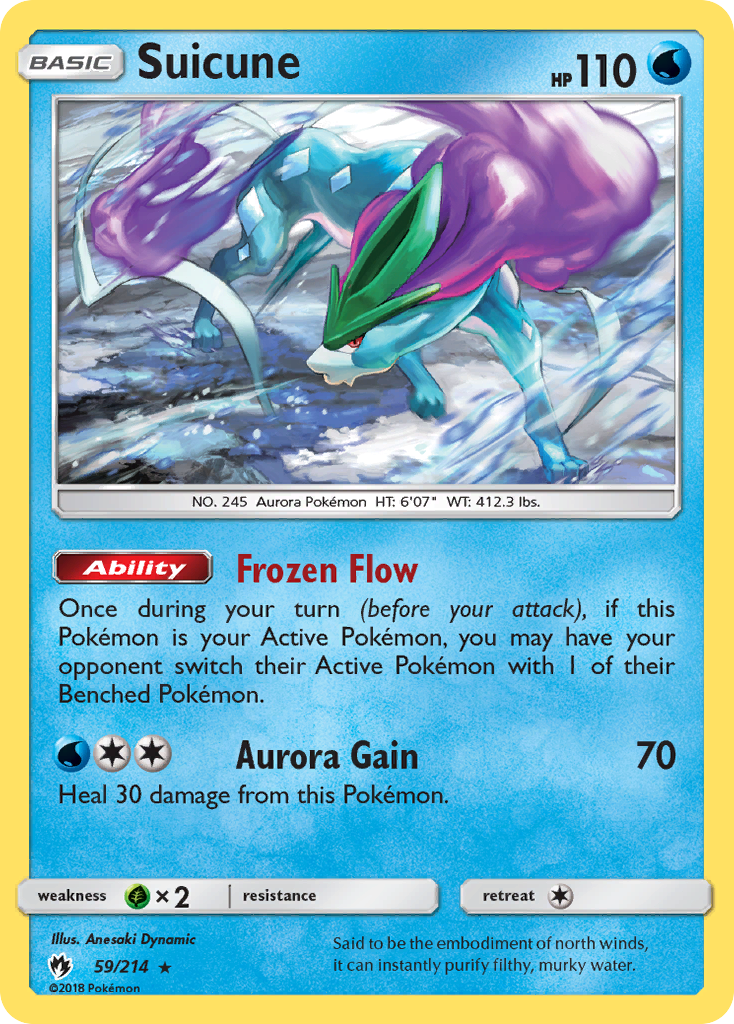 Suicune (59/214) [Sun & Moon: Lost Thunder] | GnG Games