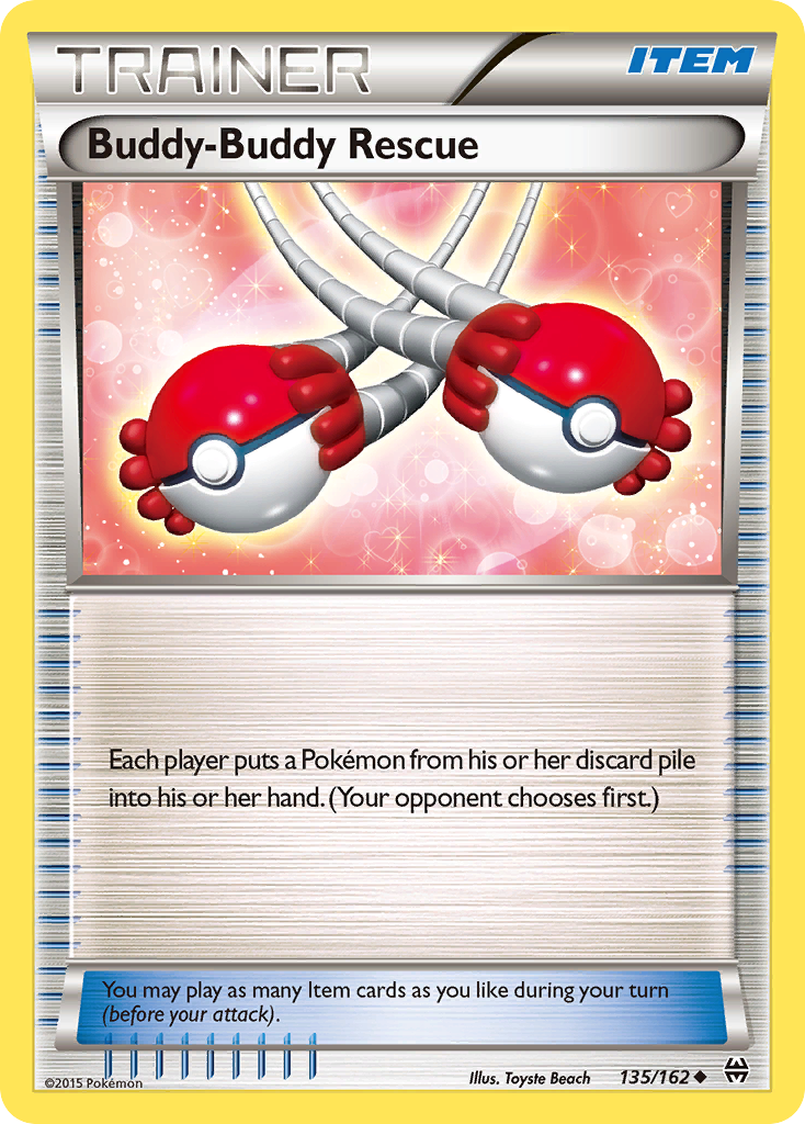Buddy-Buddy Rescue (135/162) [XY: BREAKthrough] | GnG Games