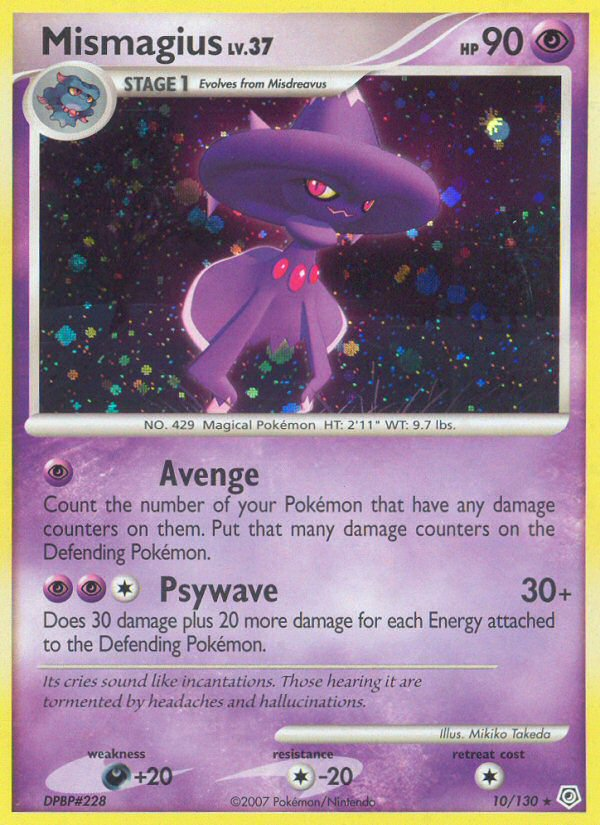 Mismagius (10/130) [Diamond & Pearl: Base Set] | GnG Games