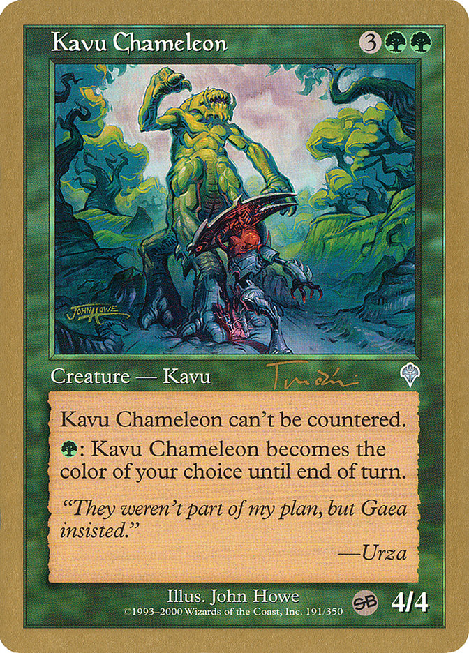 Kavu Chameleon (Jan Tomcani) (SB) [World Championship Decks 2001] | GnG Games