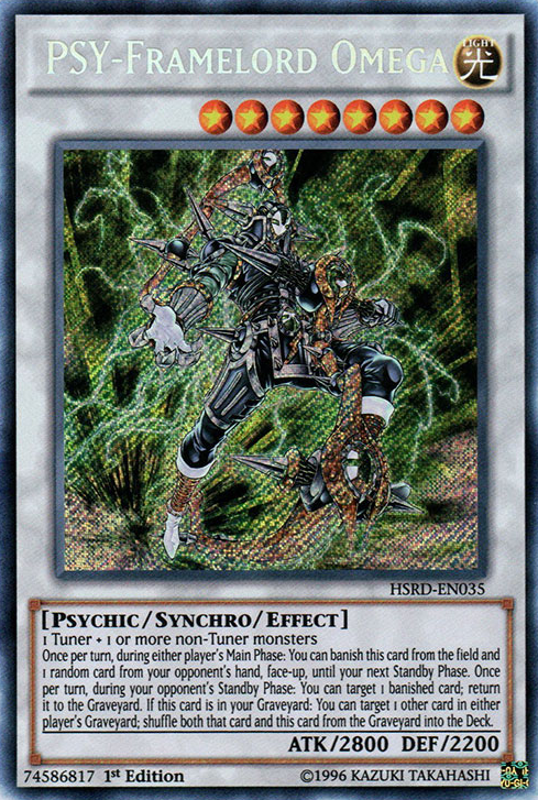 PSY-Framelord Omega [HSRD-EN035] Secret Rare | GnG Games