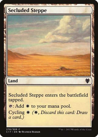 Secluded Steppe [Commander 2017] | GnG Games