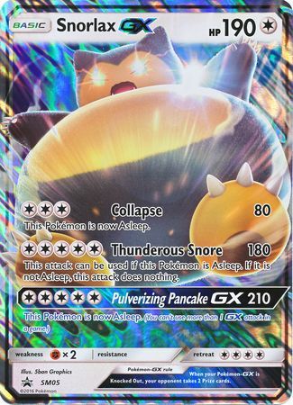 Snorlax GX (SM05) (Jumbo Card) [Sun & Moon: Black Star Promos] | GnG Games