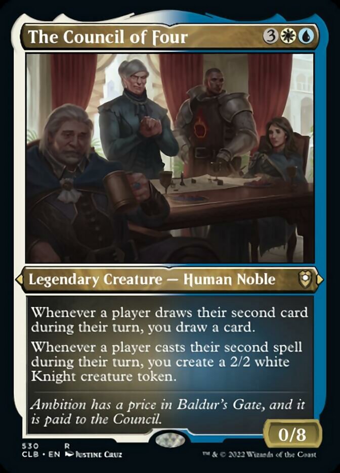 The Council of Four (Foil Etched) [Commander Legends: Battle for Baldur's Gate] | GnG Games