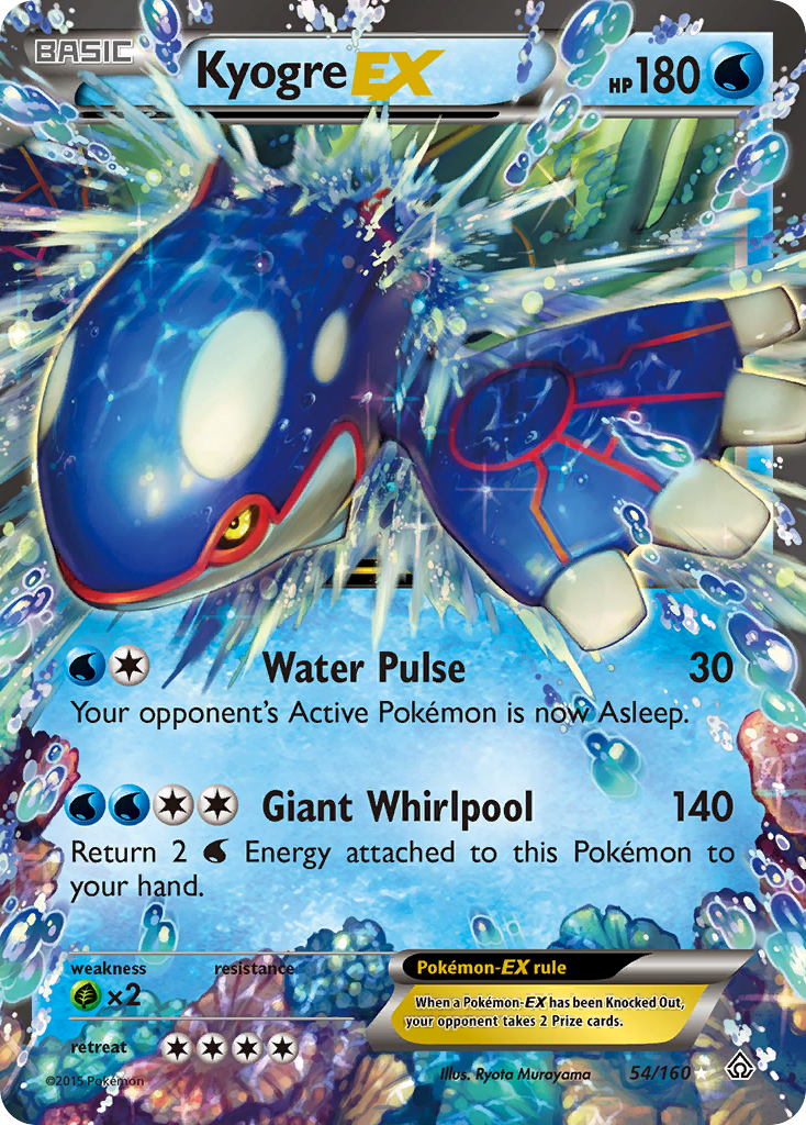 Kyogre EX (54/160) [XY: Primal Clash] | GnG Games