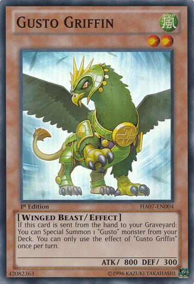 Gusto Griffin [HA07-EN004] Super Rare | GnG Games