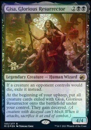 Gisa, Glorious Resurrector [Innistrad: Midnight Hunt Prerelease Promos] | GnG Games