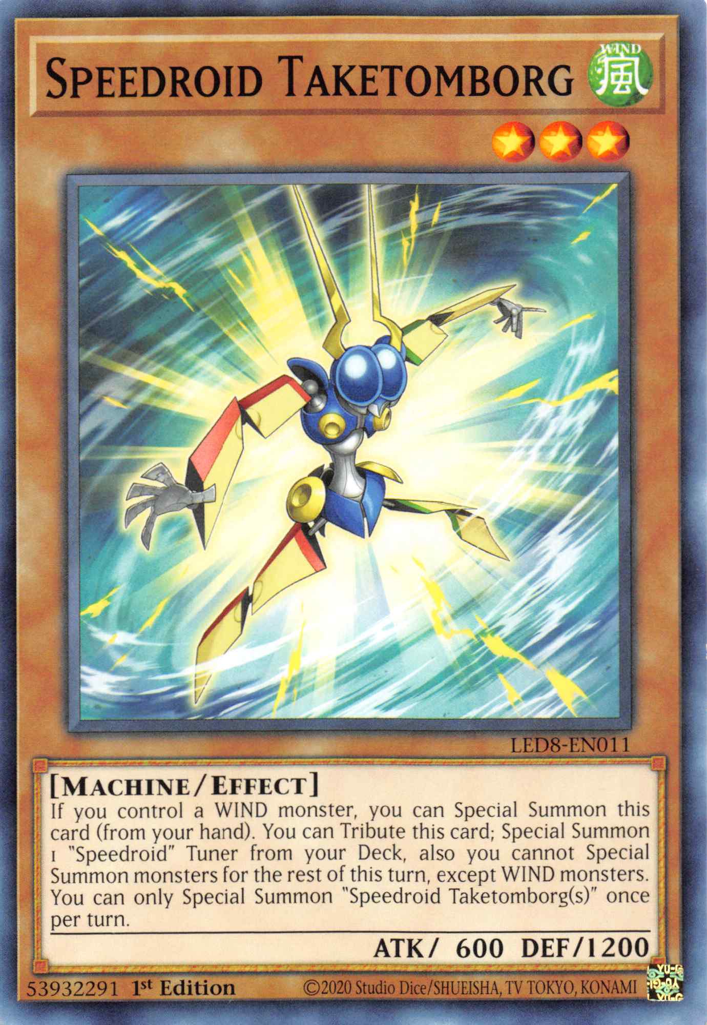 Speedroid Taketomborg [LED8-EN011] Common | GnG Games