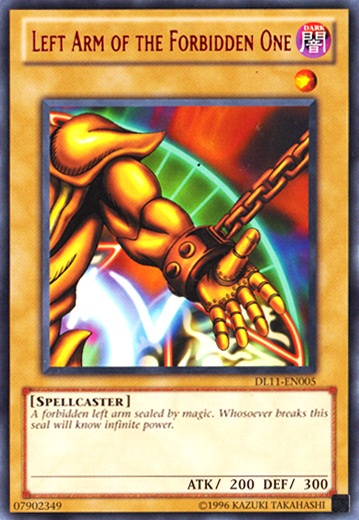 Left Arm of the Forbidden One (Red) [DL11-EN005] Rare | GnG Games