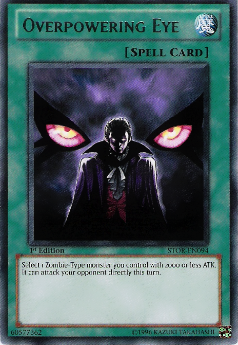 Overpowering Eye [STOR-EN094] Rare | GnG Games