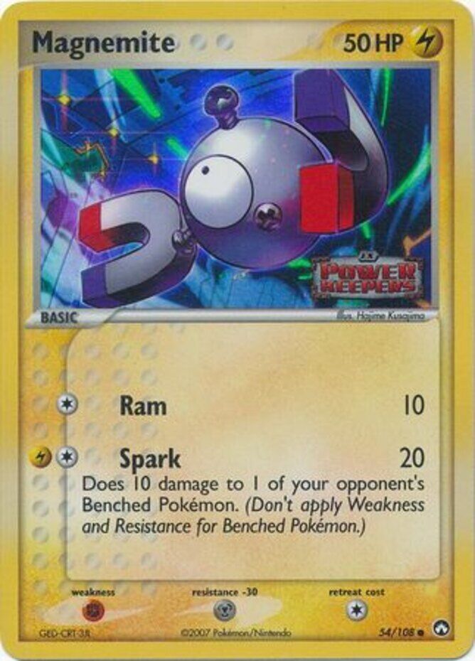 Magnemite (54/108) (Stamped) [EX: Power Keepers] | GnG Games