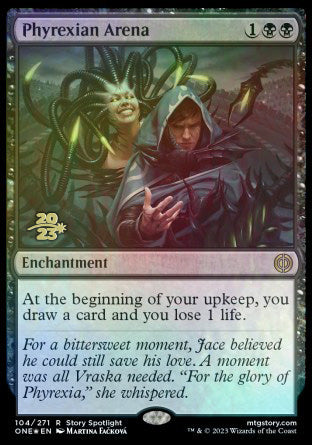 Phyrexian Arena [Phyrexia: All Will Be One Prerelease Promos] | GnG Games