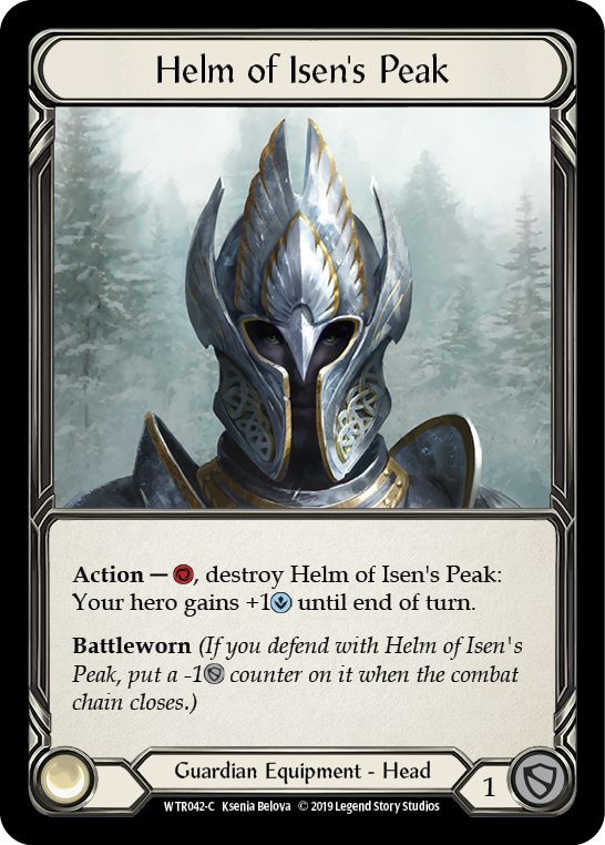 Helm of Isen's Peak [WTR042-C] Alpha Print Normal | GnG Games