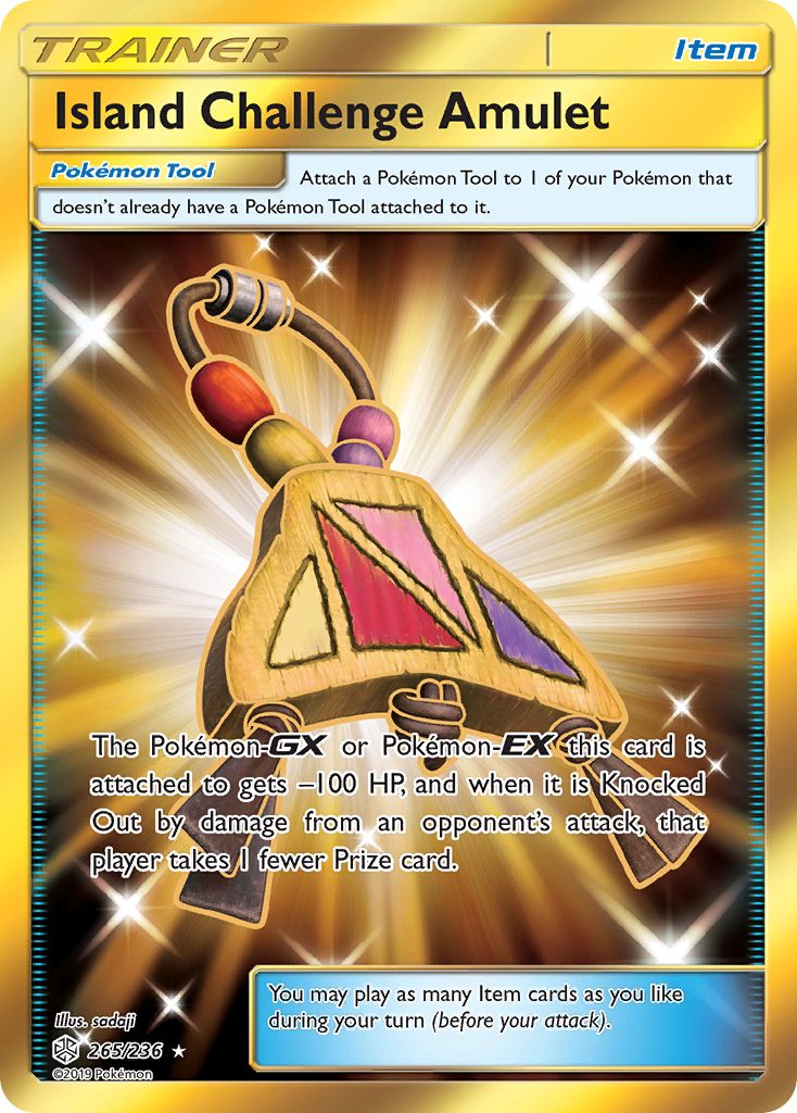 Island Challenge Amulet (265/236) [Sun & Moon: Cosmic Eclipse] | GnG Games