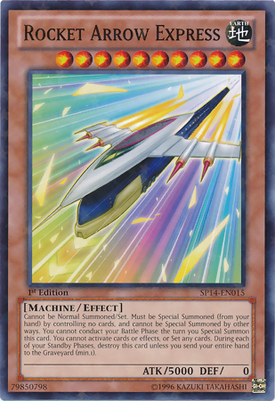 Rocket Arrow Express [SP14-EN015] Starfoil Rare | GnG Games