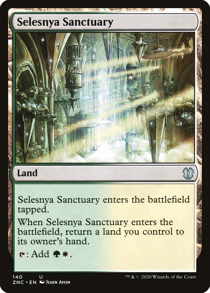 Selesnya Sanctuary [Zendikar Rising Commander] | GnG Games