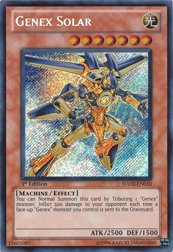 Genex Solar [HA02-EN010] Secret Rare | GnG Games