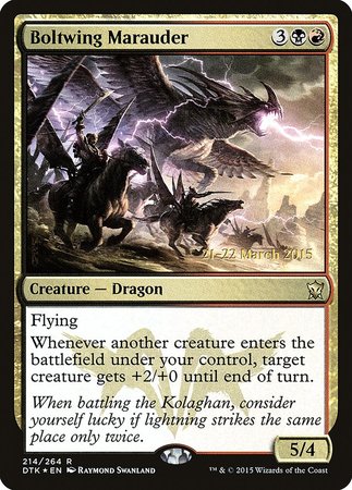 Boltwing Marauder [Dragons of Tarkir Promos] | GnG Games