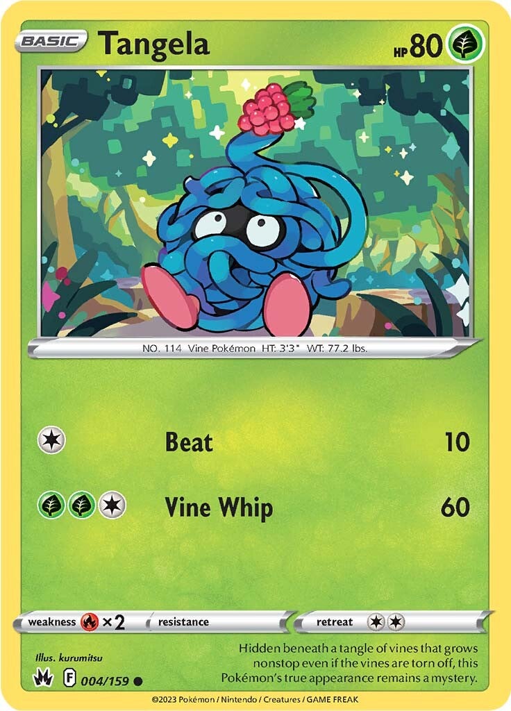 Tangela (004/159) [Sword & Shield: Crown Zenith] | GnG Games