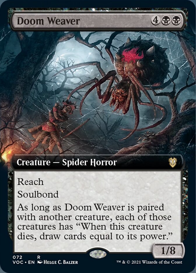 Doom Weaver (Extended) [Innistrad: Crimson Vow Commander] | GnG Games