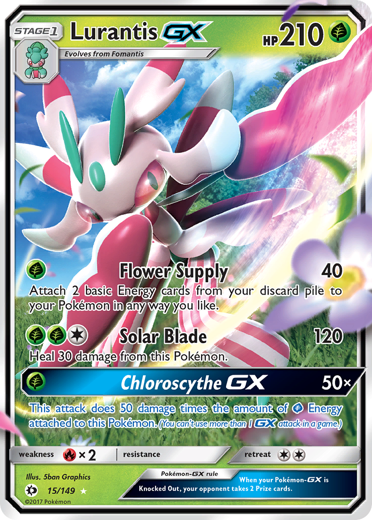 Lurantis GX (15/149) [Sun & Moon: Base Set] | GnG Games