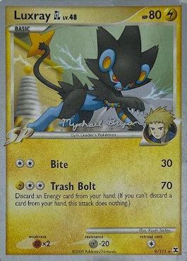 Luxray GL LV.48 (9/111) (Happy Luck - Mychael Bryan) [World Championships 2010] | GnG Games