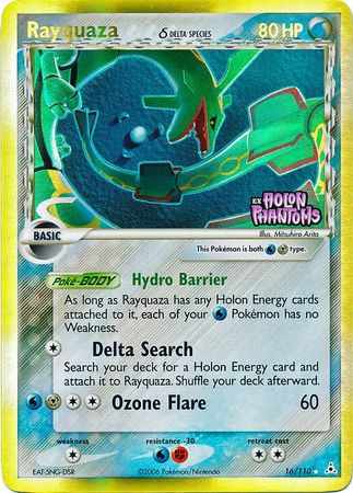 Rayquaza (16/110) (Delta Species) (Stamped) [EX: Holon Phantoms] | GnG Games