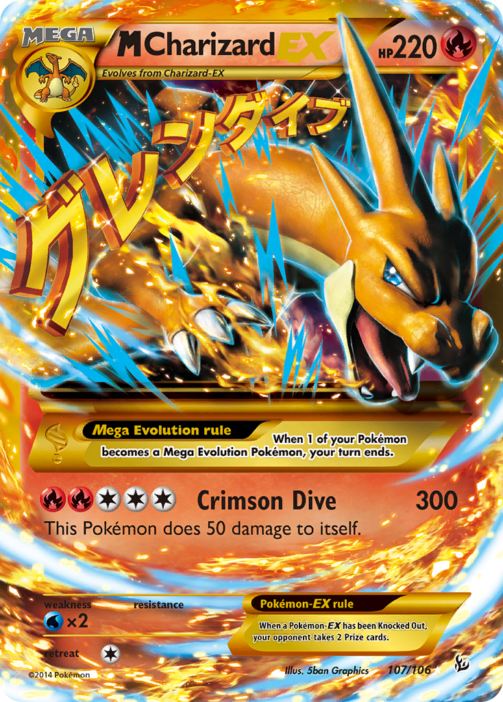 M Charizard EX (107/106) [XY: Flashfire] | GnG Games