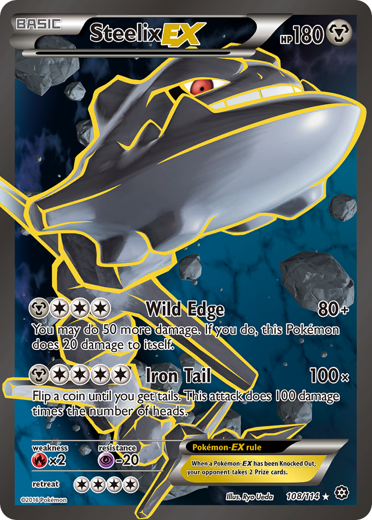 Steelix EX (108/114) [XY: Steam Siege] | GnG Games