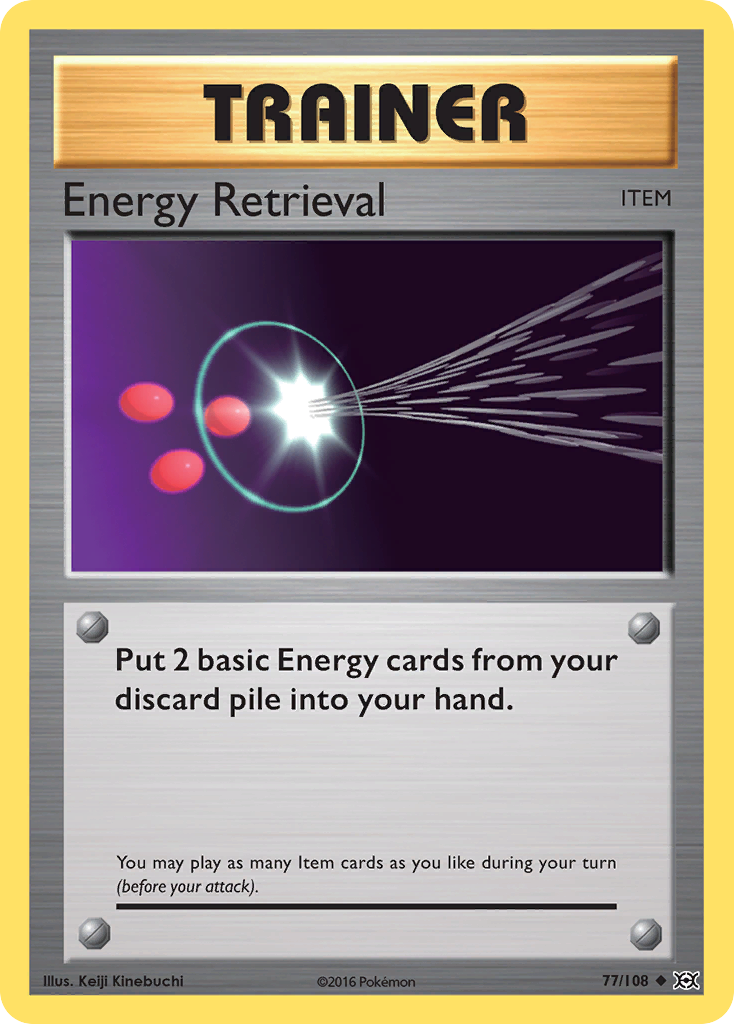 Energy Retrieval (77/108) [XY: Evolutions] | GnG Games