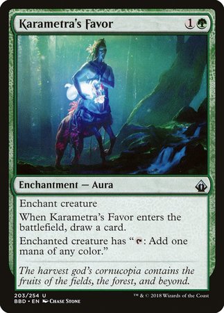 Karametra's Favor [Battlebond] | GnG Games