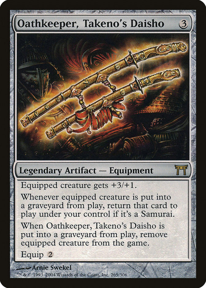 Oathkeeper, Takeno's Daisho [Champions of Kamigawa] | GnG Games