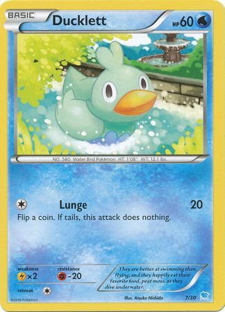 Ducklett (7/30) [XY: Trainer Kit 3 - Suicune] | GnG Games