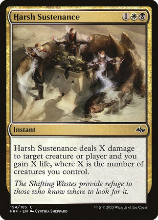 Harsh Sustenance [Fate Reforged] | GnG Games