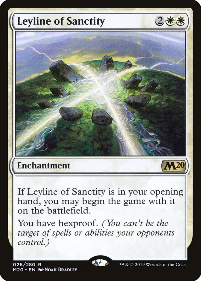 Leyline of Sanctity [Core Set 2020] | GnG Games