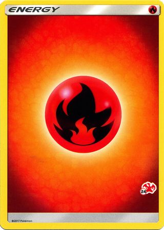 Fire Energy (Charizard Stamp #24) [Battle Academy 2020] | GnG Games