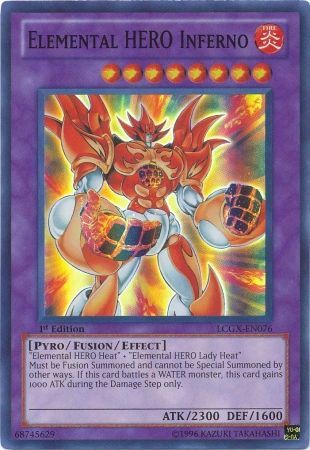 Elemental HERO Inferno [LCGX-EN076] Super Rare | GnG Games