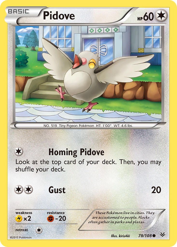 Pidove (78/108) [XY: Roaring Skies] | GnG Games