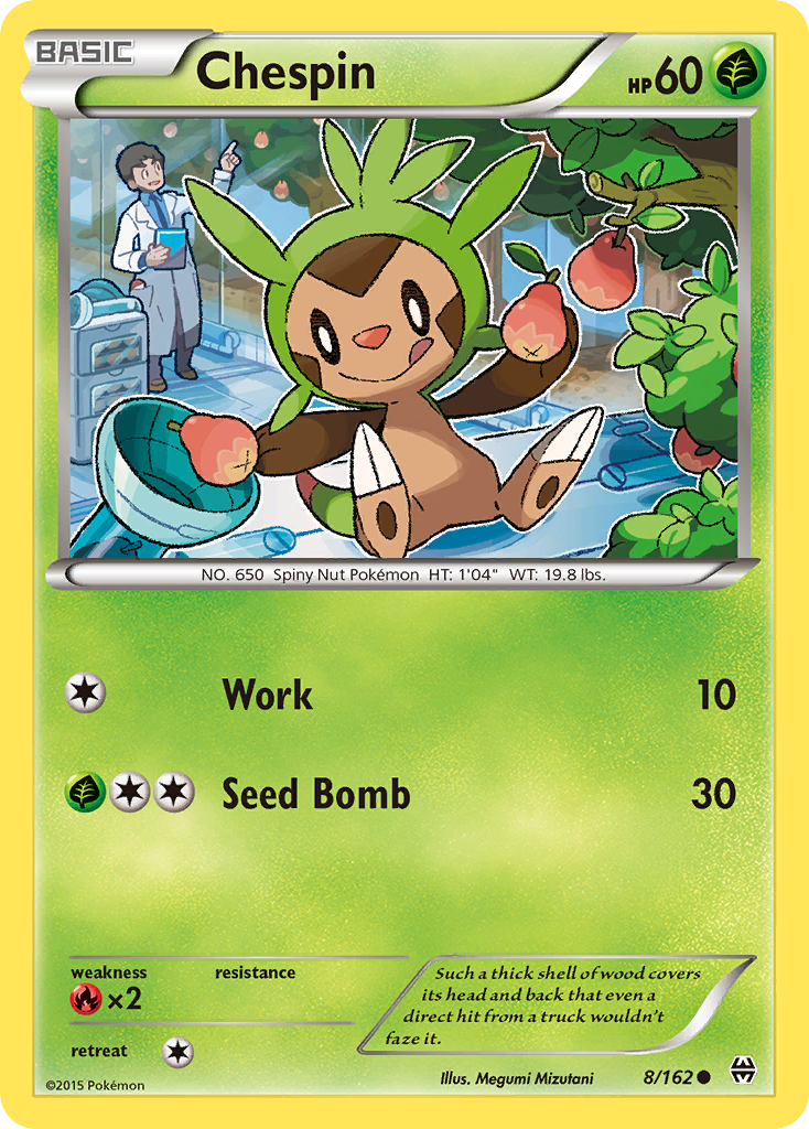 Chespin (8/162) [XY: BREAKthrough] | GnG Games