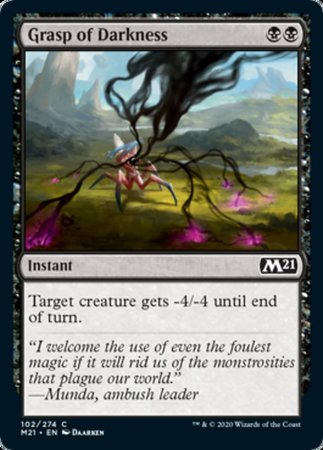 Grasp of Darkness [Core Set 2021] | GnG Games