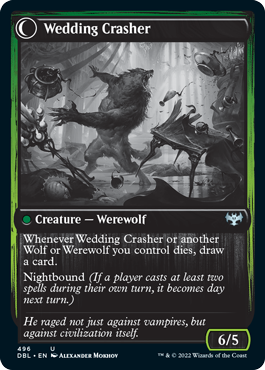 Wolfkin Outcast // Wedding Crasher [Innistrad: Double Feature] | GnG Games