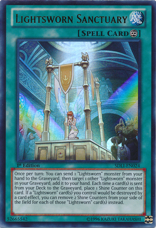 Lightsworn Sanctuary [SDLI-EN024] Ultra Rare | GnG Games