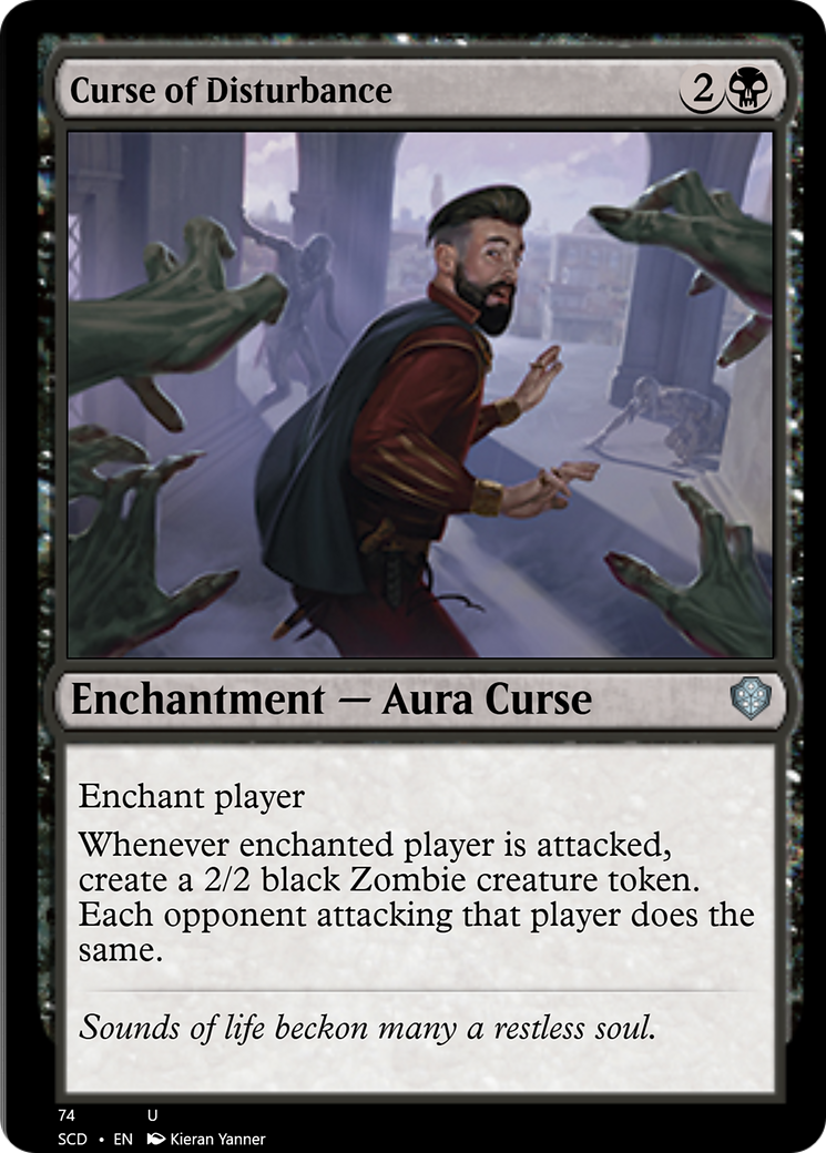 Curse of Disturbance [Starter Commander Decks] | GnG Games