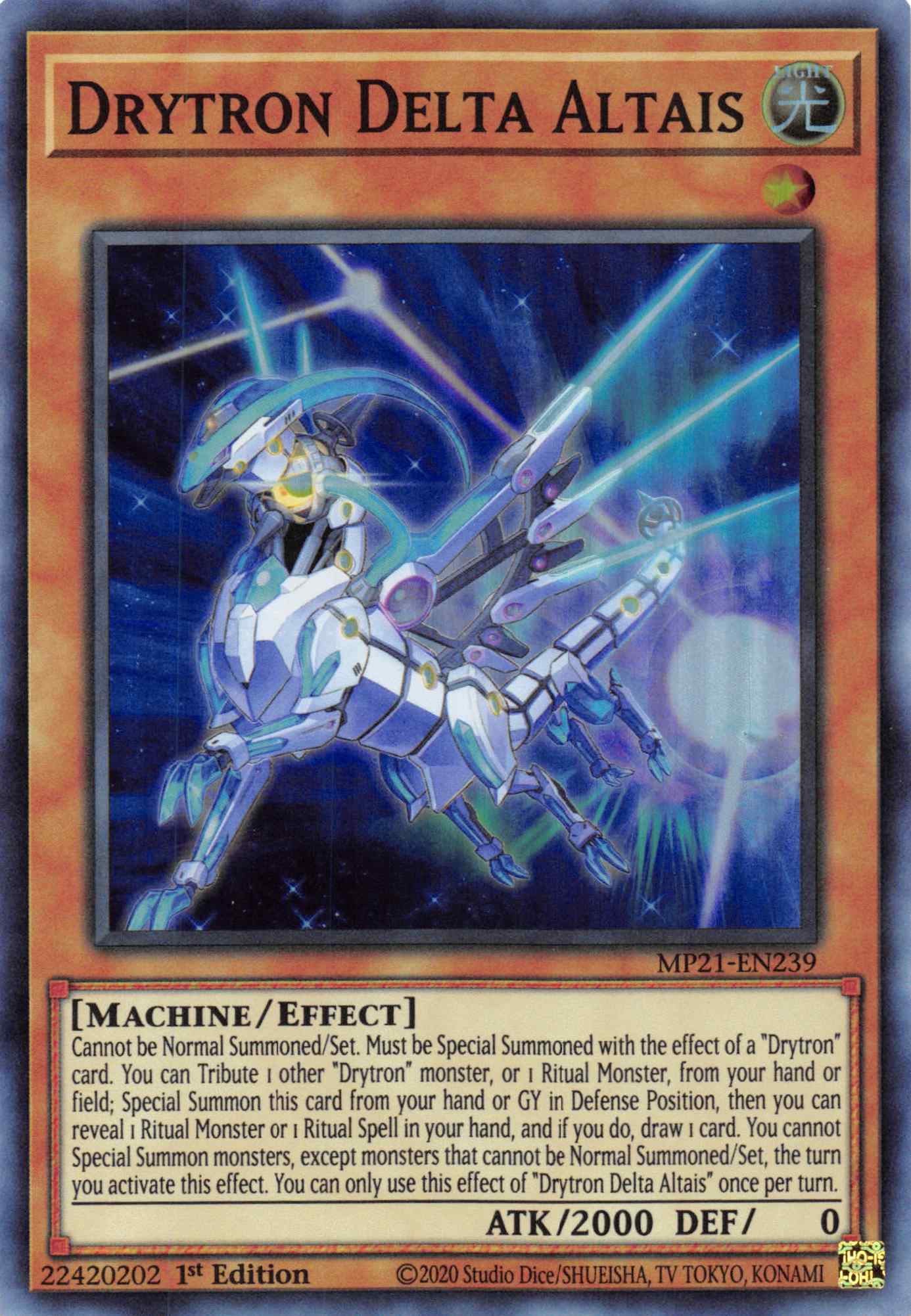 Drytron Delta Altais [MP21-EN239] Super Rare | GnG Games