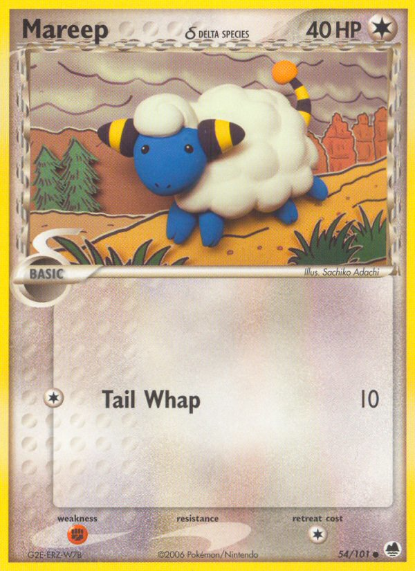 Mareep (54/101) (Delta Species) [EX: Dragon Frontiers] | GnG Games