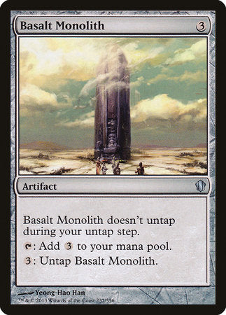 Basalt Monolith [Commander 2013] | GnG Games