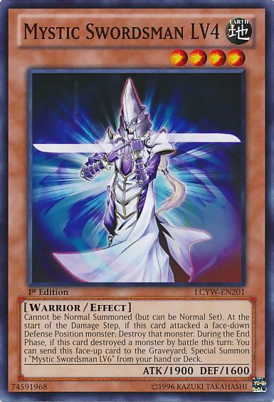 Mystic Swordsman LV4 [LCYW-EN201] Common | GnG Games