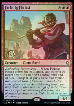 Firbolg Flutist [Commander Legends: Battle for Baldur's Gate Prerelease Promos] | GnG Games